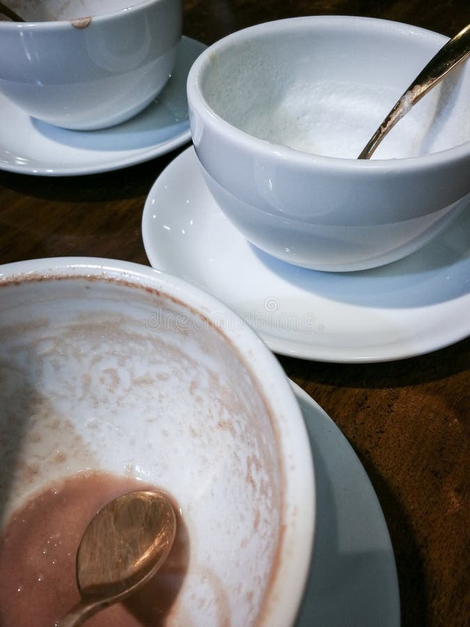 Copo sujo fotos de stock royalty free