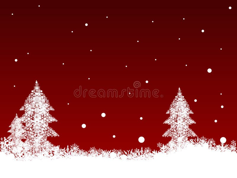 Copos de nieve blancos en rojo oscuro libre illustration Copos de nieve blancos en rojo oscuro libre illustration