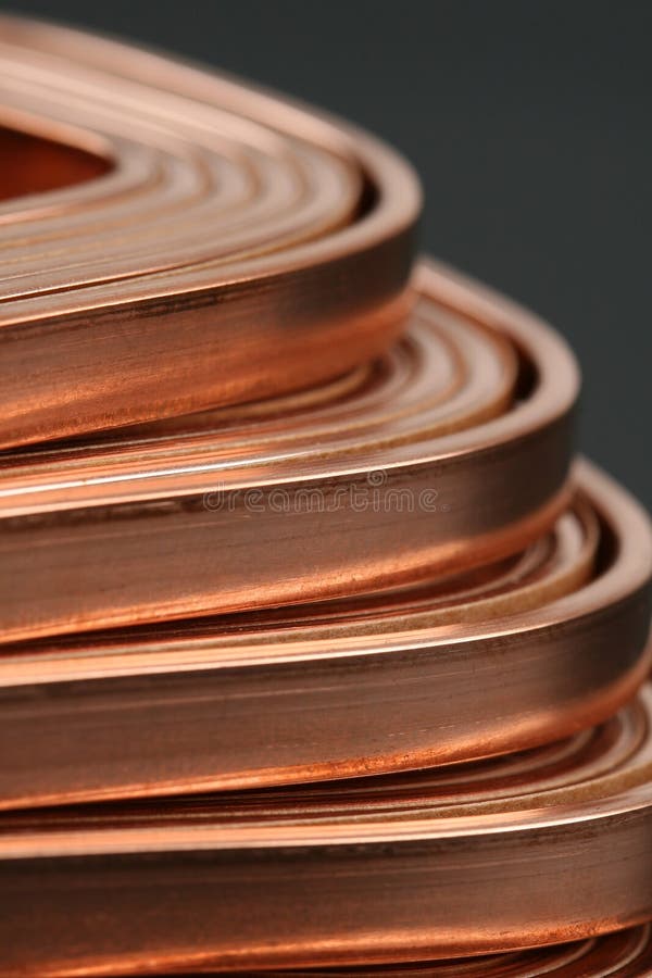 Copper Plate stock image. Image of metallic, brushed 22576507