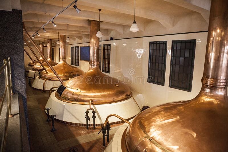 Brewing vats, Beer brewery stock photo. Image of manufacturing 35696128