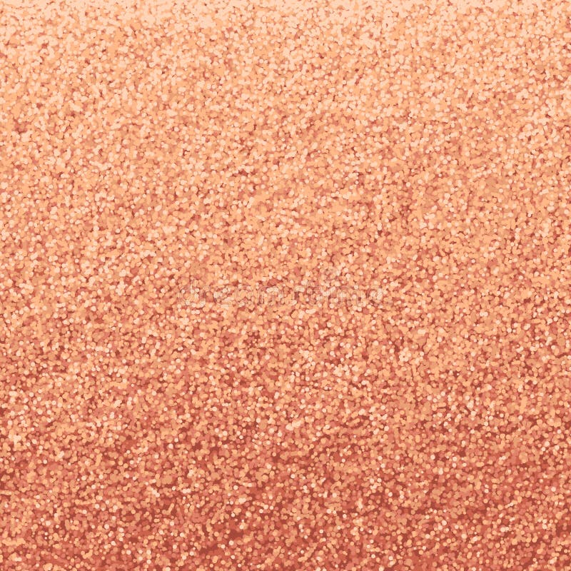 Copper Bright Glitter Background Stock Vector - Illustration of