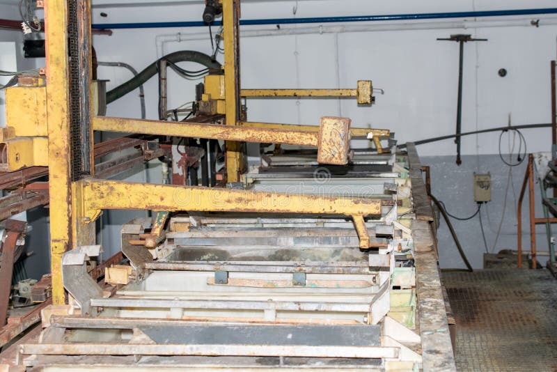 Copper Electroplating Machine For Printed Circuit Boards Image stock Image du exactitude