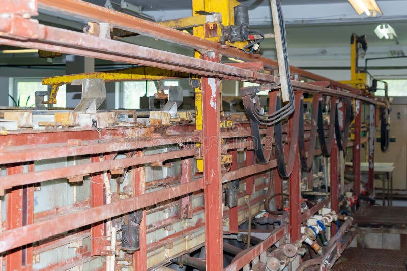 Copper Electroplating Machine For Printed Circuit Boards Photo stock Image du circuit