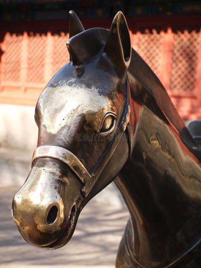 Copper Horse Picture. Image 4103316