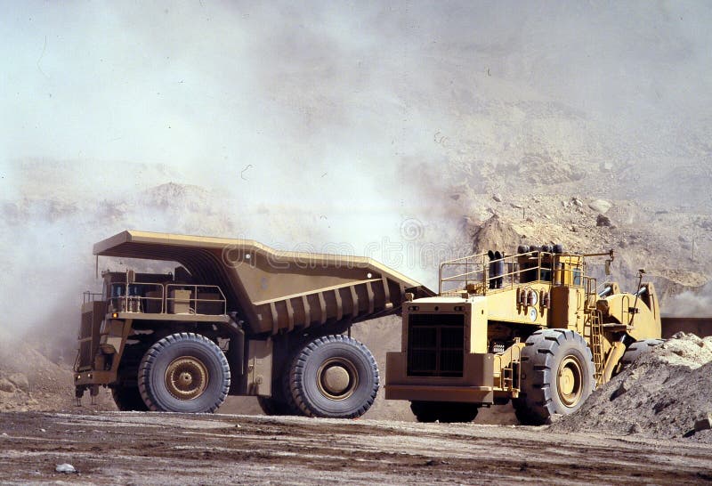 Copper Mine in Chile Mining Machinery for the Extraction of Copper Ore, Industrial Mining in