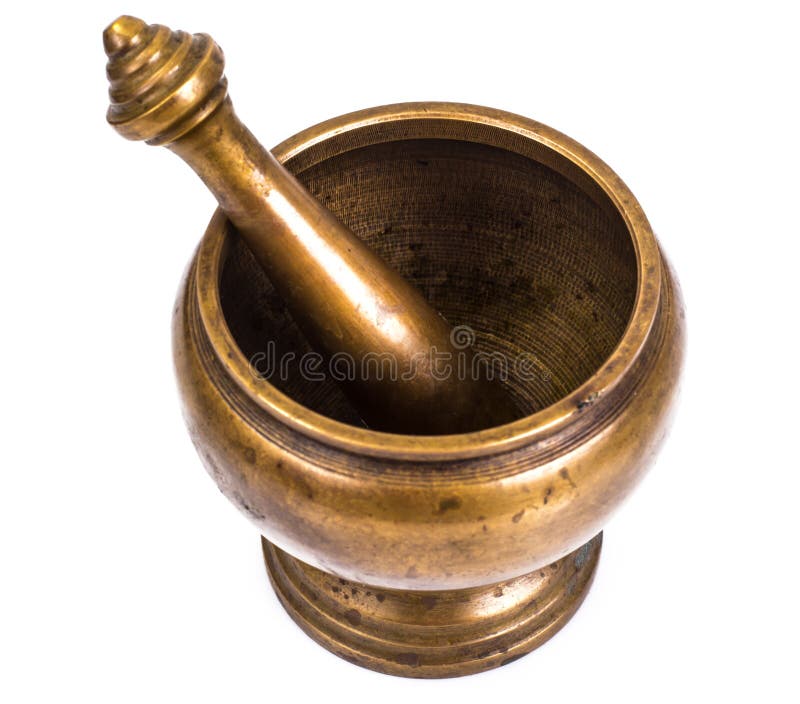 505 Antique Brass Mortar Pestle Stock Photos Free & RoyaltyFree