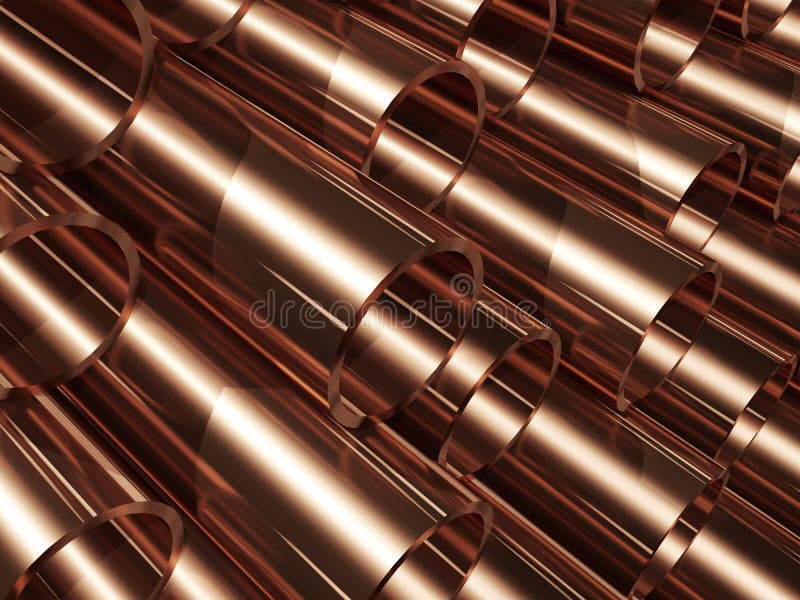 Copper pipes