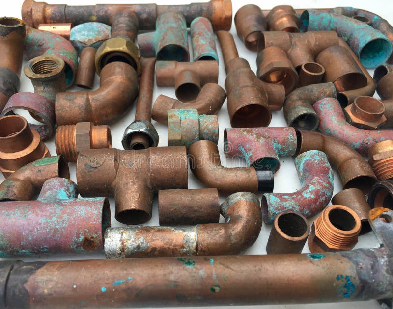Copper scrap, millberry stock photo. Image of bundles 66236084