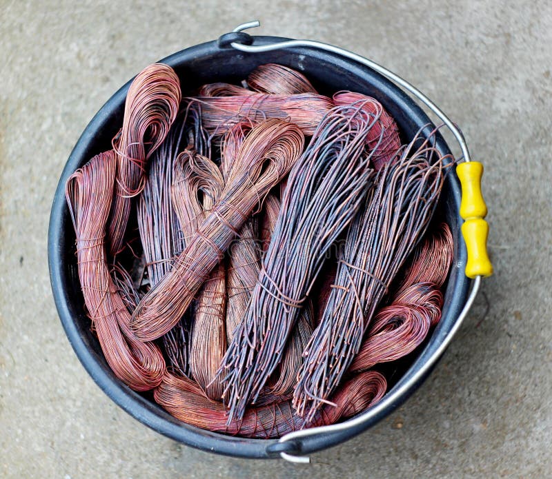 Copper scrap stock photo. Image of material, metal, circuit 32504398