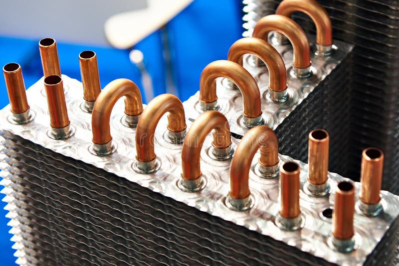 Copper tube radiator stock photo. Image of radiator 111171854