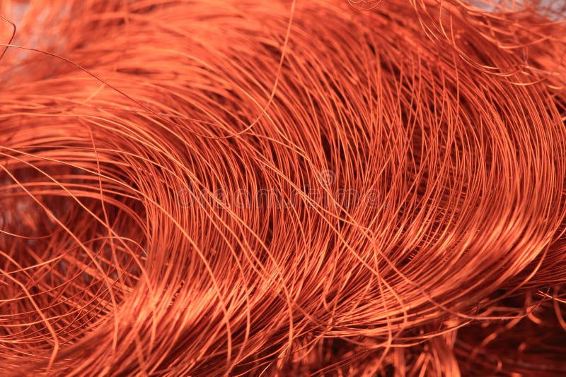 Copper wire background stock image. Image of metal, industry 47901671