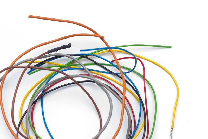 Copper Wire, Conductor of Electricity Stock Image Image of