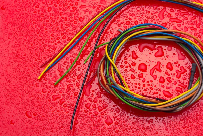 Copper Wire, Conductor of Electricity Stock Image Image of electric