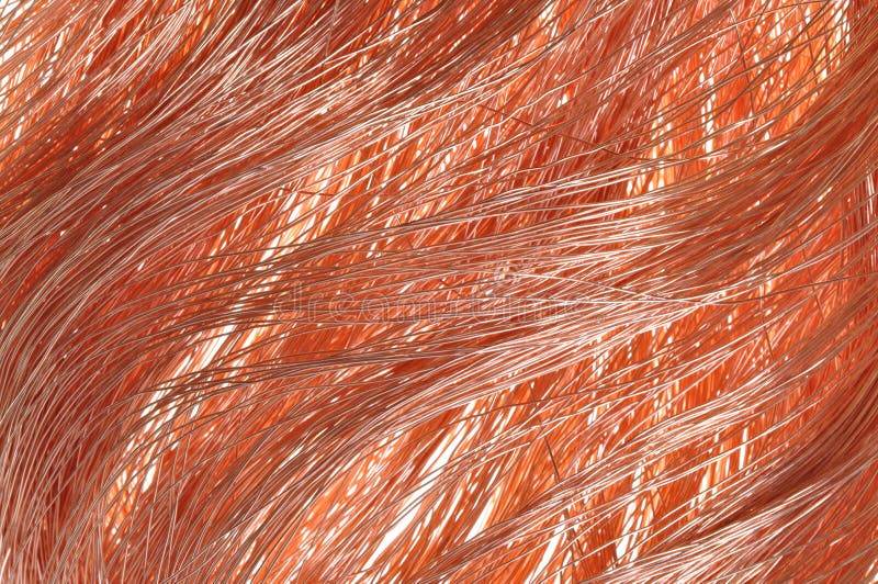 Copper wire energy carrier stock image. Image of concept 27290641