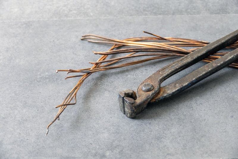 Copper Wire Inside Electrical Wiringan Electrician Has Copper Wire in