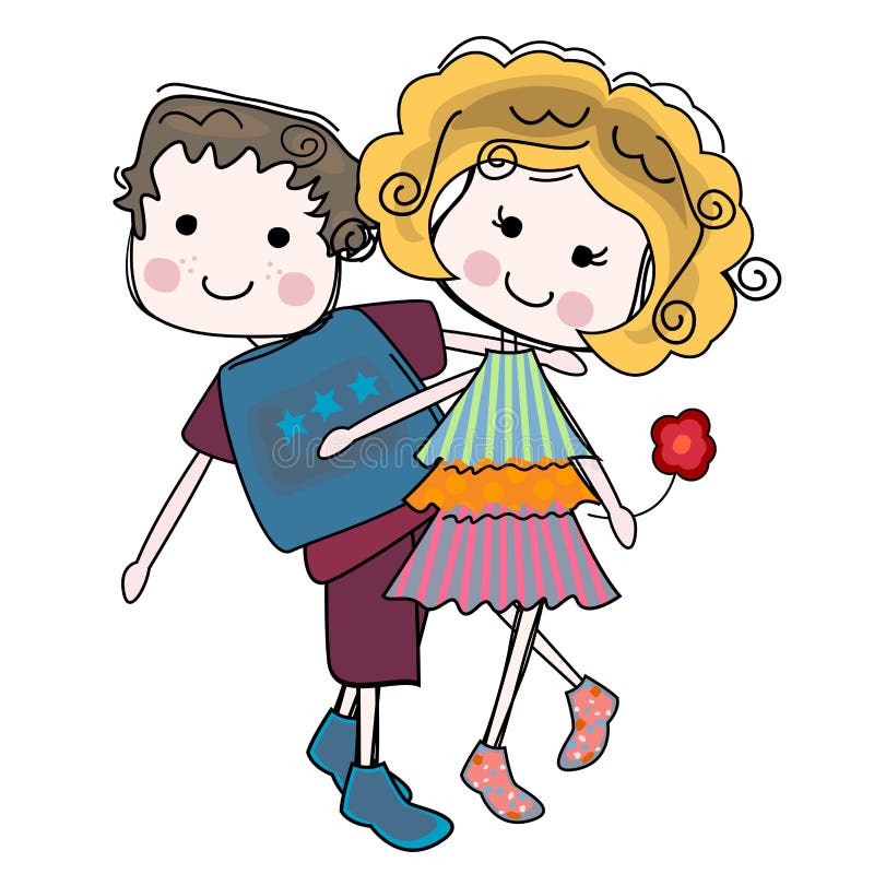 Coppie illustrazione di stock Coppie illustrazione di stock
