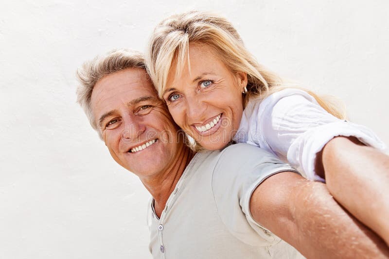 Coppie mature felici fotografia stock libera da diritti