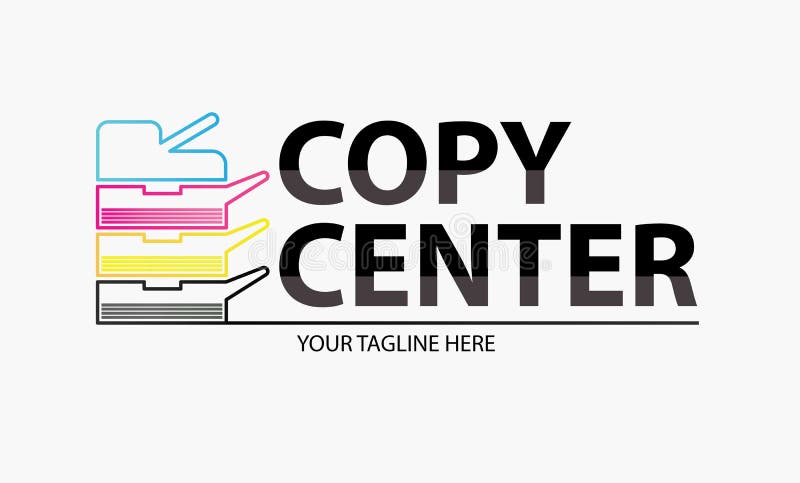 copy center cartoon