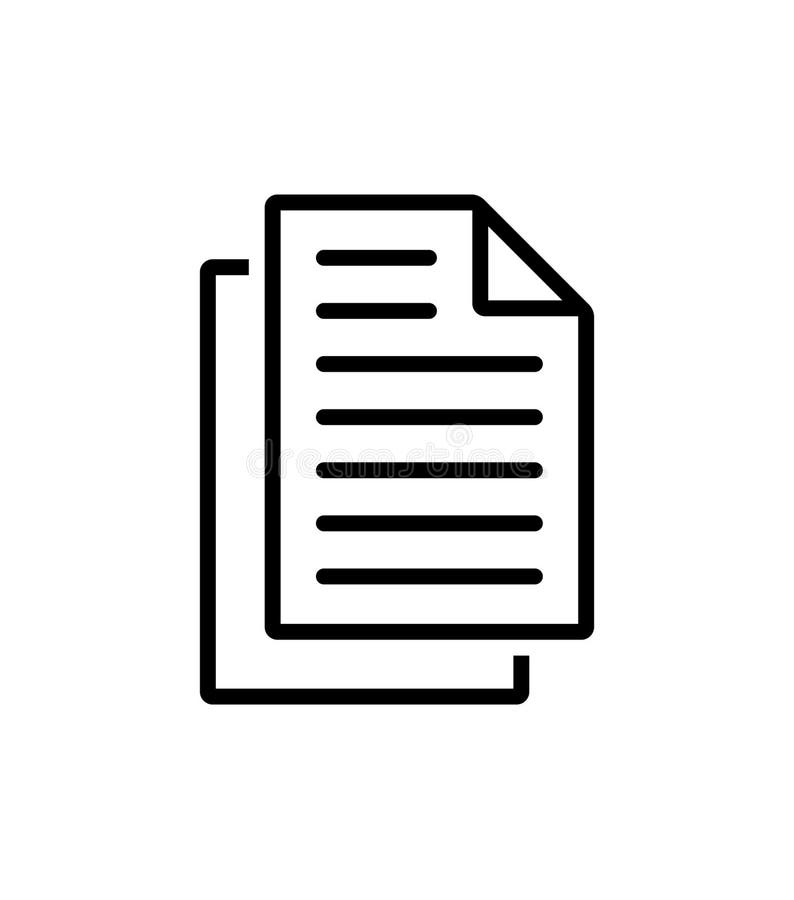 Flat file icon