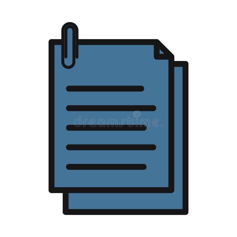 Copy Files line isolated vector icon can be easily modified and edit Copy Files line isolated vector icon can be easily modified royalty free illustration