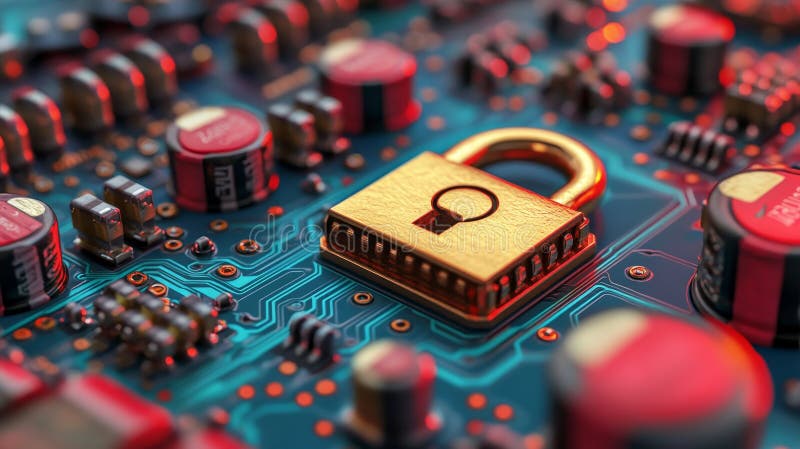 A copy space with blurred background illustrates the process of generating and exchanging quantum cryptography keys for secure communication. Quantum keys stock images, royalty-free photos and pictures