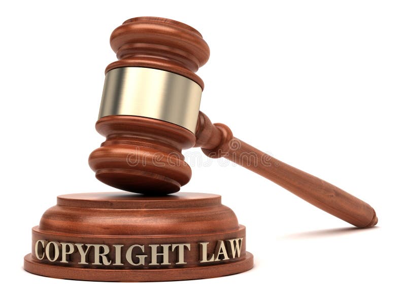 Copyright law stock image. Image of infringement, protected - 99842483