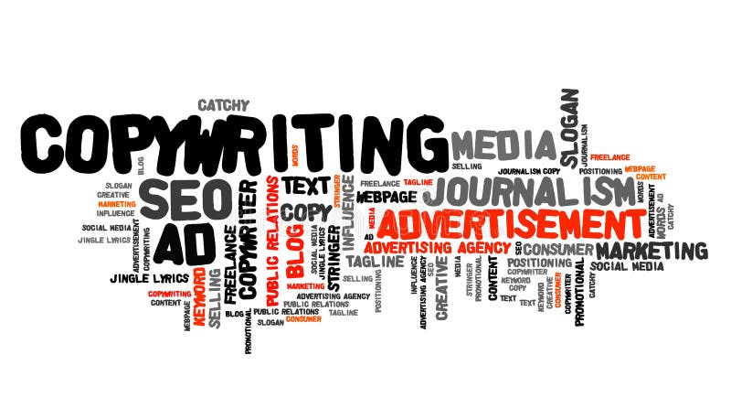 Copywriting royalty free illustration Copywriting royalty free illustration