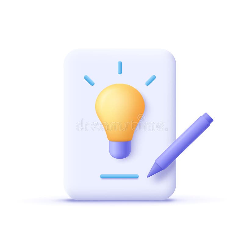 Copywriting, writing icon. royalty free illustration