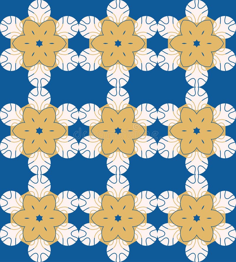 A cor clara do sumário do vetor sem emenda com flor geométrica deu forma a elementos Teste padr?o decorativo da mandala ilustração stock A cor clara do sumário do vetor sem emenda com flor geométrica deu forma a elementos Teste padr?o decorativo da mandala ilustração stock