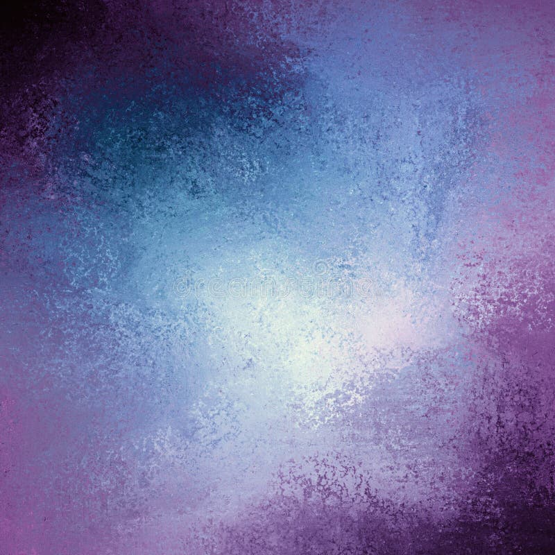Cor tonificada roxa e azul cor-de-rosa do fundo com textura do fundo do grunge do vintage