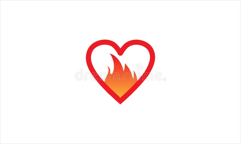Desenho de fogo chama coração, forma do coração contorno ou amor, amor,  coração, monocromático png