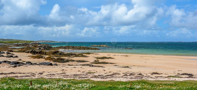 verkwistend sympathie Verandert in Coral Beach Near Carraroe, County Galway, Ireland Stock Image - Image of  beauty, beautiful: 103720815