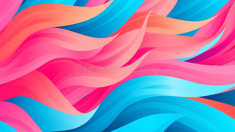 Model de optică de artă retro-pop de culoare roz-coral și aqua-albastru royalty free illustration