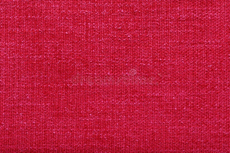 Coral Red Fiber Texture Polyester Close-up. Tissue Structure Closeup ...