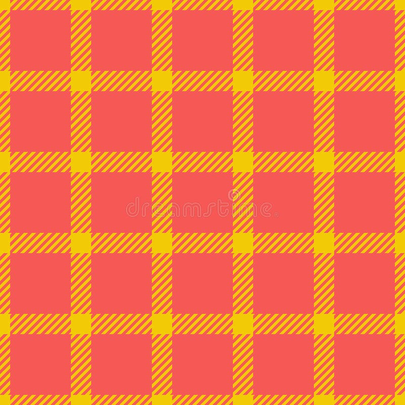 Coral vibrante e padrão dourado. Perfeito para fundos de sites de design têxtil ou para qualquer projeto que precise de um apoio a ilustração do vetor