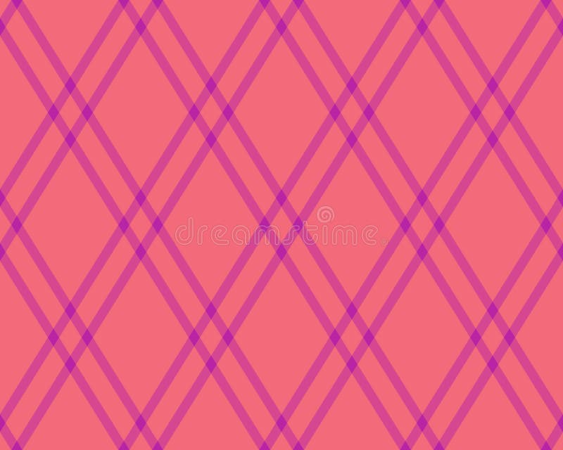 Corallo vibrante e crincrocio di magenta. Ideale per sfondi tessili o design di siti Web. Un design geometrico moderno illustrazione vettoriale