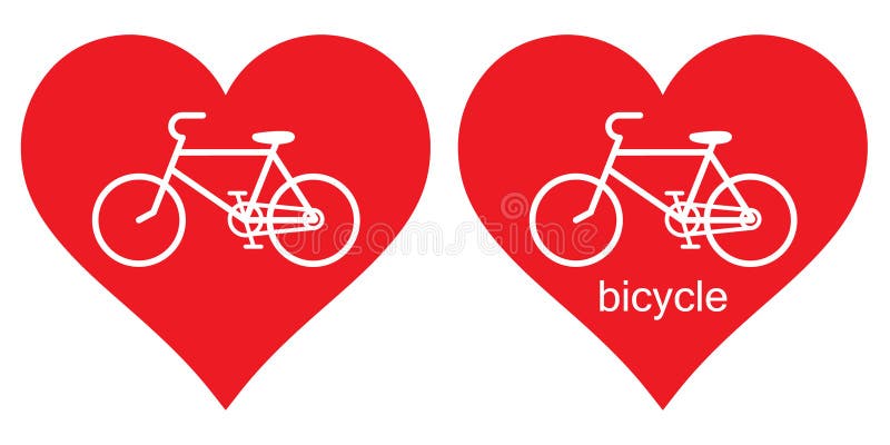 Surichinmoi mezcla tenis Corazón, Bicicleta Quiero Mi Bici Amo La Bici Stock de ilustración -  Ilustración de acero, felicidad: 123847366