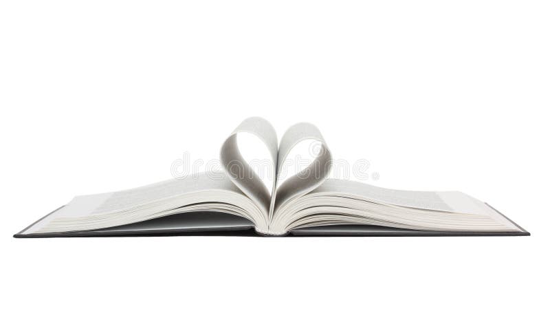 Novela Romántica En Forma De Corazón Imagen de archivo - Imagen de novela,  estudio: 65228333