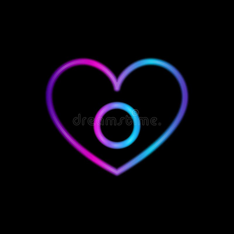 Corazón Neón Con Símbolo De Género Sobre Fondo Negro Ilustración del Vector - Ilustración de heterosexual, boda: 171976417 Corazón Neón Con Símbolo De Género Sobre Fondo Negro Ilustración del Vector - Ilustración de heterosexual, boda: 171976417