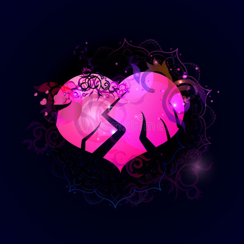 Emoji Corazon Roto Negro, HD Png Download - 2048x1552 PNG - DLF.PT