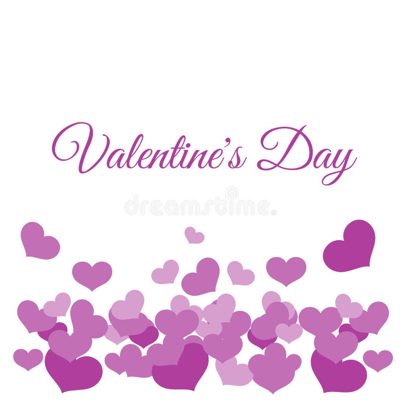 Corazones rosados día de San Valentín libre illustration Corazones rosados día de San Valentín libre illustration