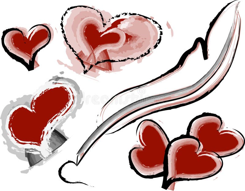 Download Corazón ilustración del vector. Ilustración de amor, corazón - 1293448