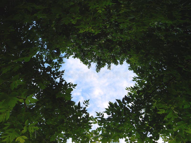 Corazón celestial imagenes de archivo