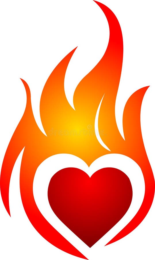Corazón de la llama