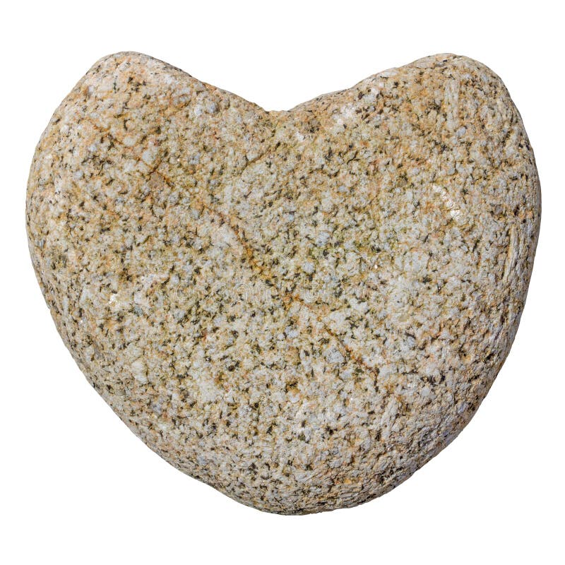 Corazón de la piedra foto de archivo libre de regalías