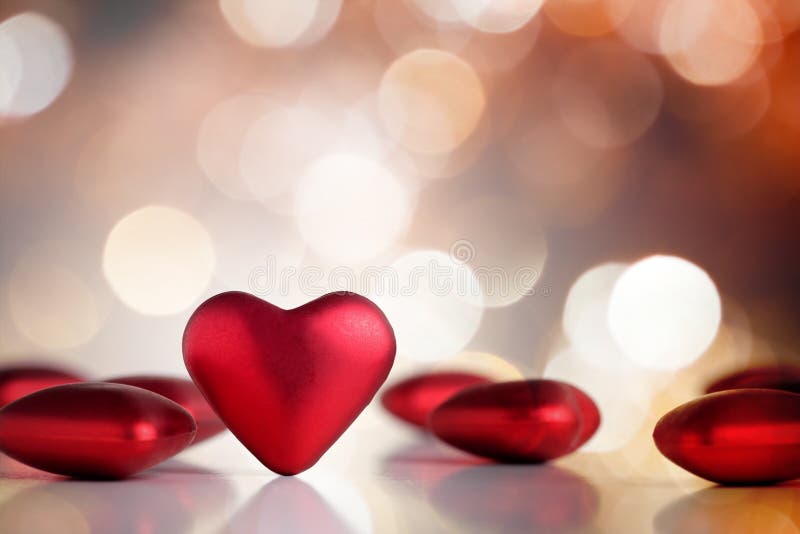 Corações do Valentim imagens de stock Corações do Valentim imagens de stock