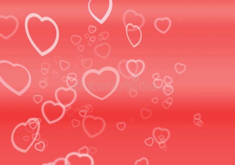 Download Corações para Valentim ilustração stock. Ilustração de rosa - 60009