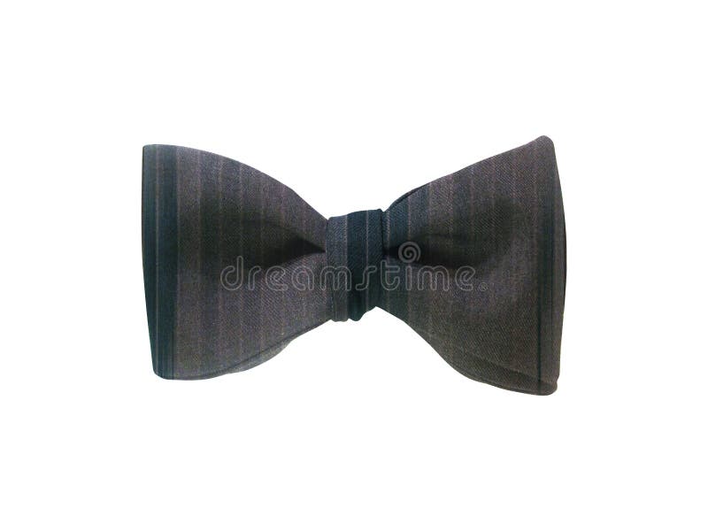 Corbata de lazo aislada en blanco imágenes de archivo libres de regalías Corbata de lazo aislada en blanco imágenes de archivo libres de regalías
