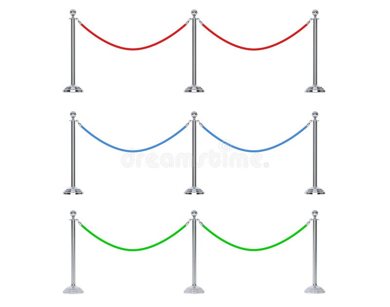 Corda Di Sicurezza Per Barriere - 2 Pezzi 1.5m Per Controllo Folla - Foto 13