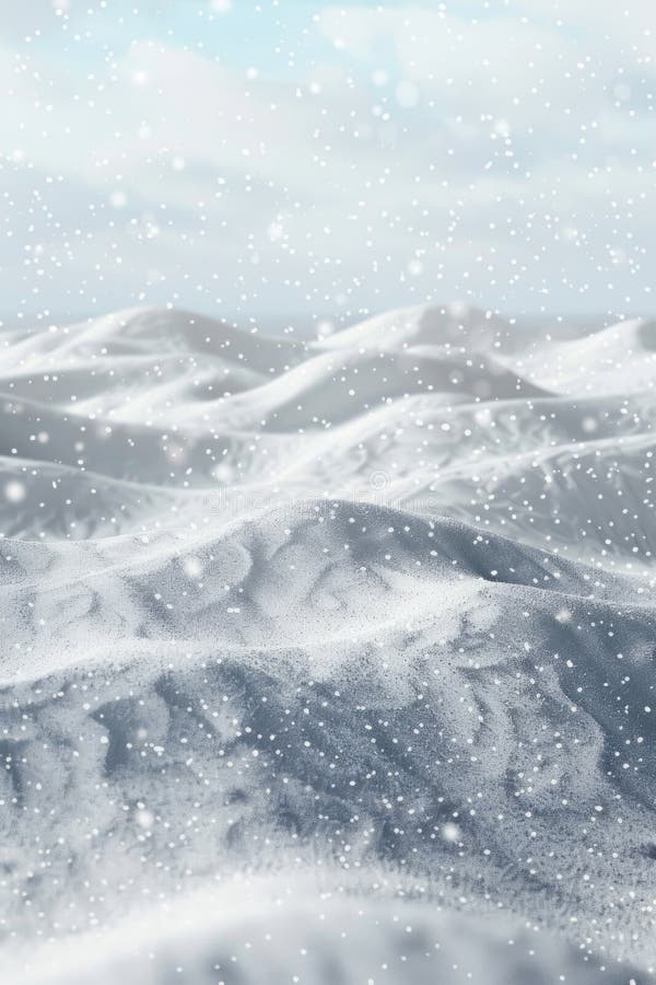 Cordillera de nieve fotografía de archivo